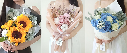 Whimsical Emporium's flowers and bouquets, Singapore Florist
