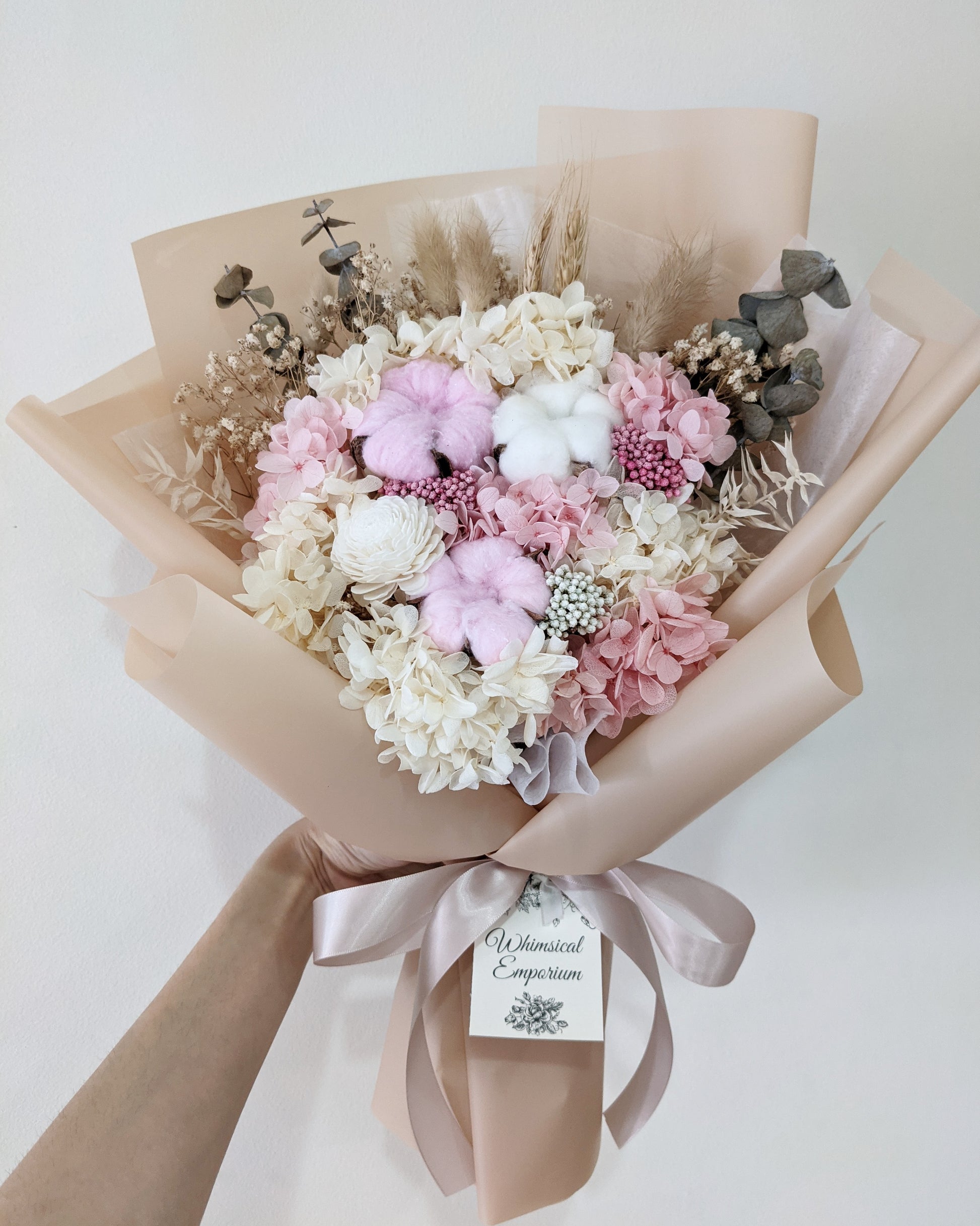 Preserved Hydrangea Bouquet