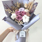 Purple Dried & Preserved Bouquet, Singapore Florist