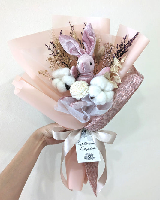Rabbit Dried & Preserved Flower Bouquet, Singapore Florist