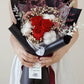 Valentine's-Red Dried & Preserved Flowers Bouquet, Singapore Florist